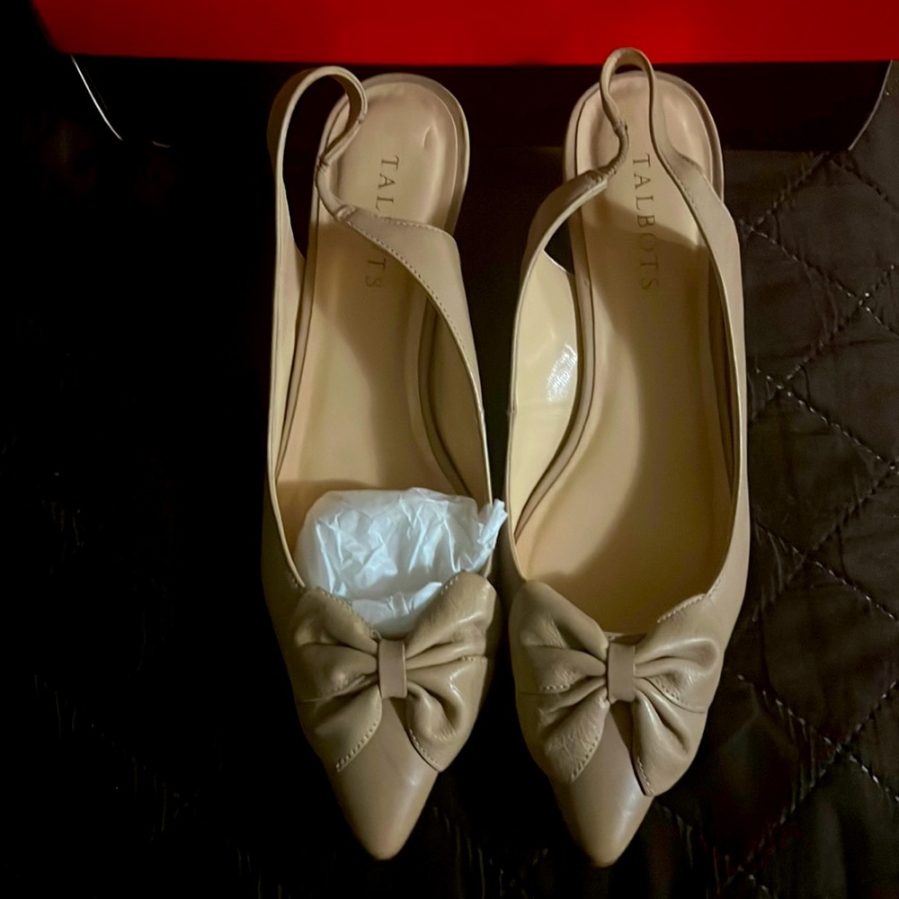 Talbots heels used but like new
